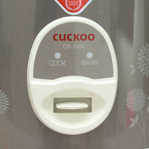 Nồi Cơm Điện Cuckoo CR-1032 - 2L (Xám Trắng) - Hàng Chính Hãng