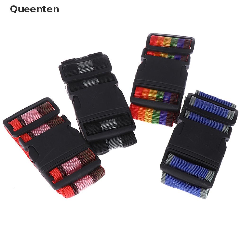 Queenten Luggage Strap Cross Belt Packing 180CM Adjustable Travel Buckle Baggage Belts QT