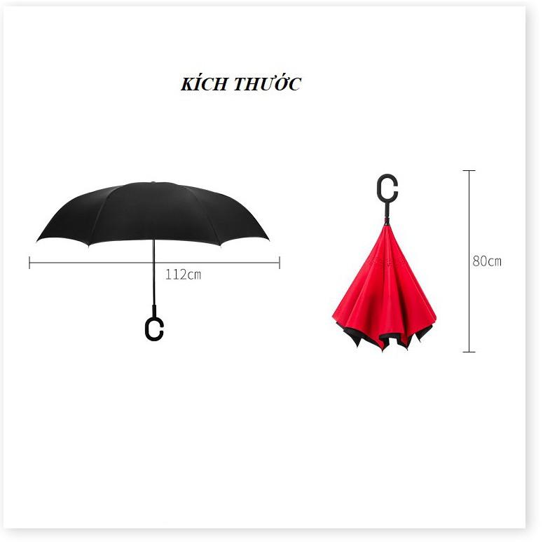 Ô dù gấp ngược thông minh đi ô tô Gia Dụng SG