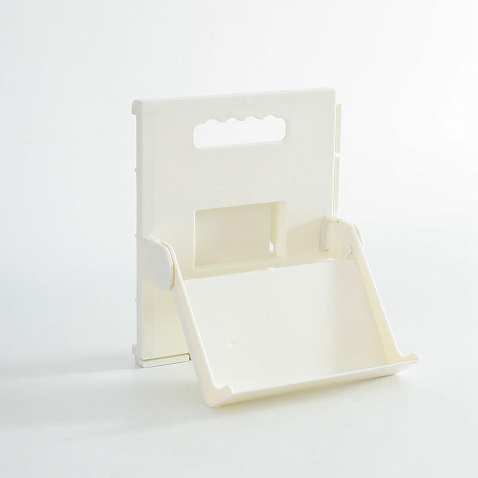 Shoe Storage Rack Shoe Organizer Wall Mount, Stackable Hanger Punch Free Narrow Shoe Shelf Folding Shoe Rack for Garage Door Bathroom Hallway