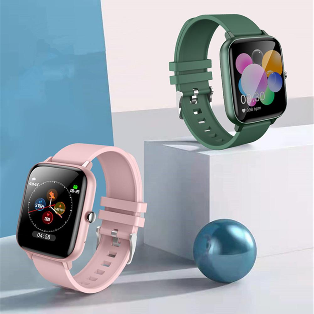 Đồng Hồ Thông Minh Đa Năng P6 Màn Hình Cảm Ứng 1.54 Inch Đo Nhịp Tim Cho Android Ios