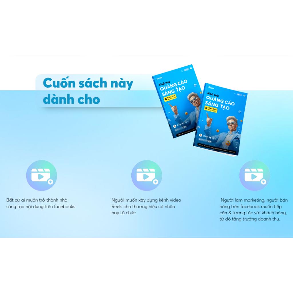 Sách Xóa Mù Quảng Cáo Sáng Tạo - Video Reels Khám Phá - Alphabooks - Bản Quyền