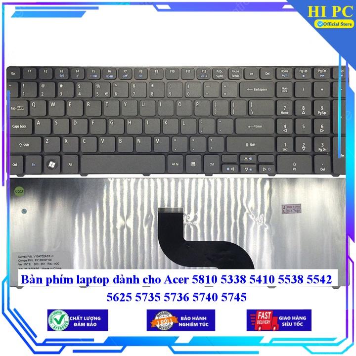 Bàn phím laptop dành cho Acer 5810 5338 5410 5538 5542 5625 5735 5736 5740 5745 - Hàng Nhập Khẩu