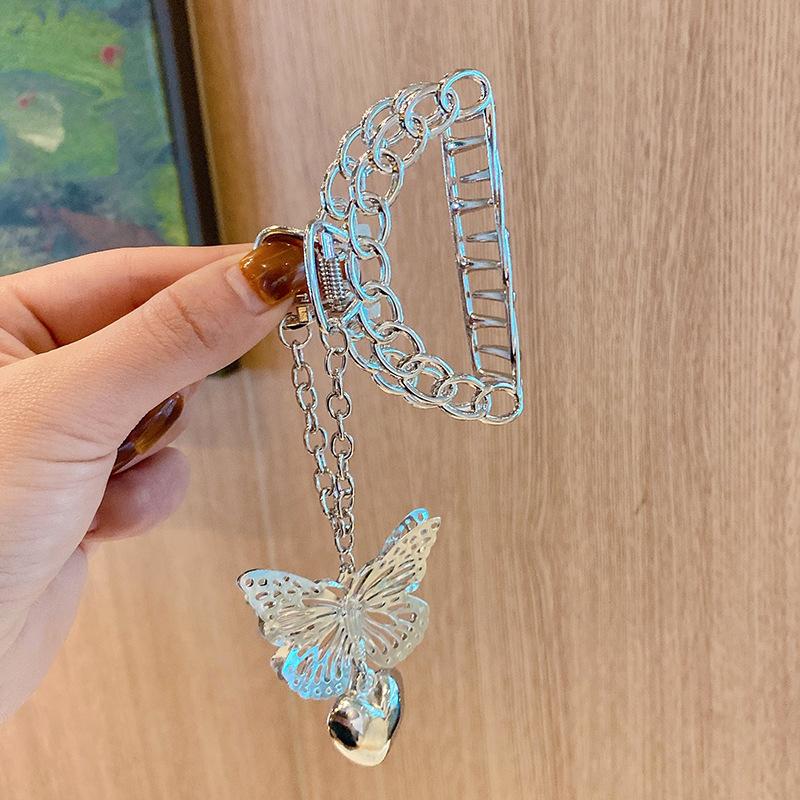 Kẹp Tóc Hợp Kim Hình Bướm Thời Trang Nữ Dễ Thương