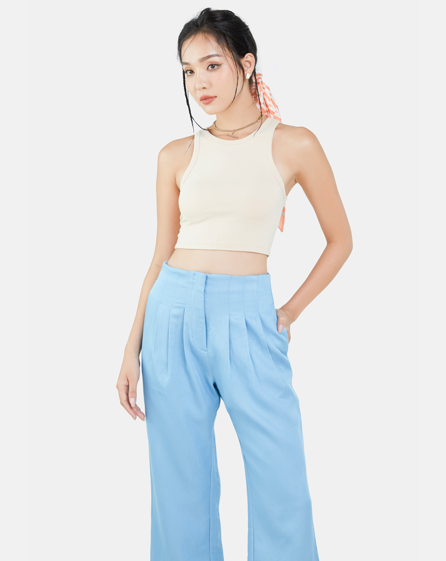 Quần Dài Nữ Thời Trang JUNO Ống Suông JNQDA018