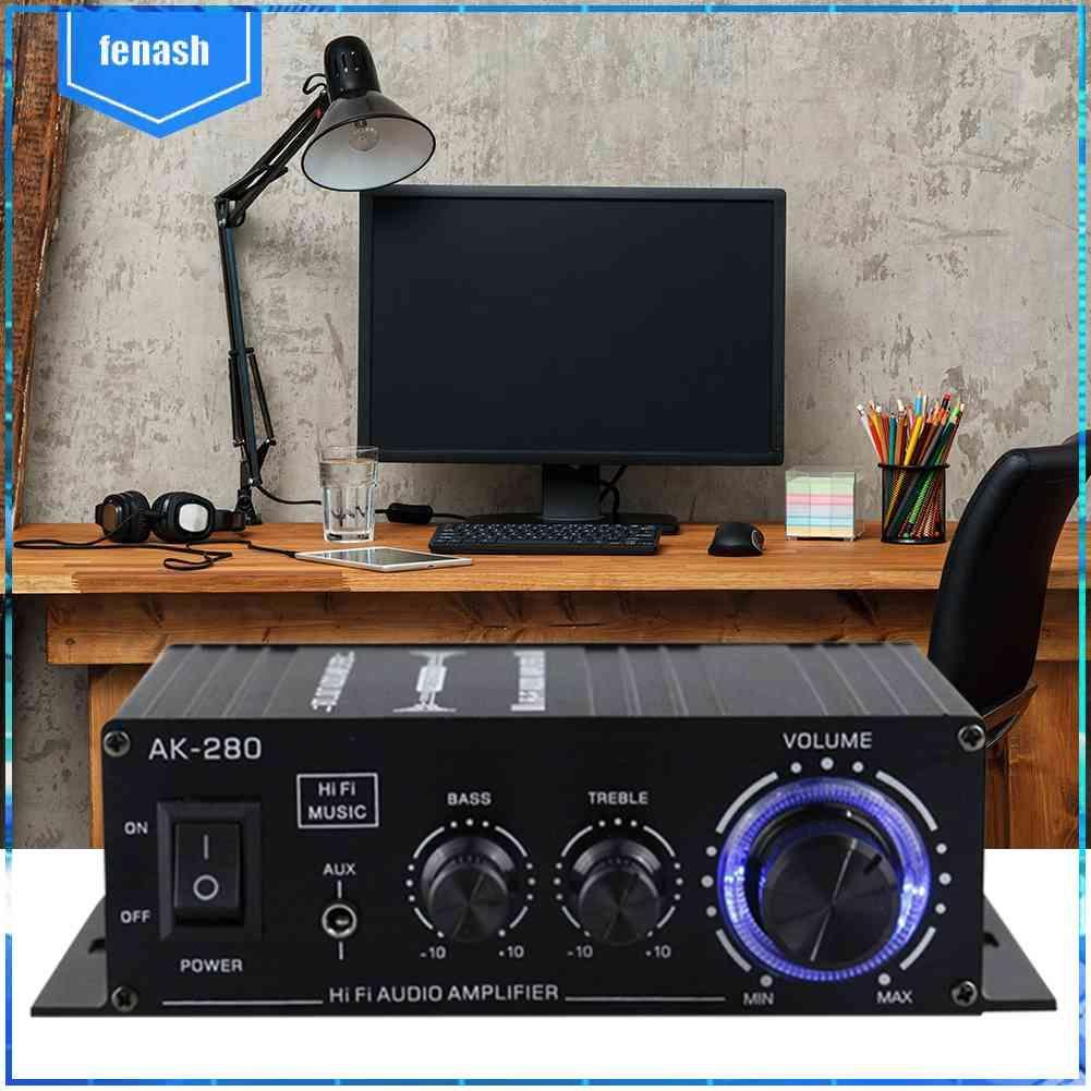 Bộ Khuếch Đại Âm Thanh AK-280 HiFi 12V 40W + 40W Chuyên Dụng