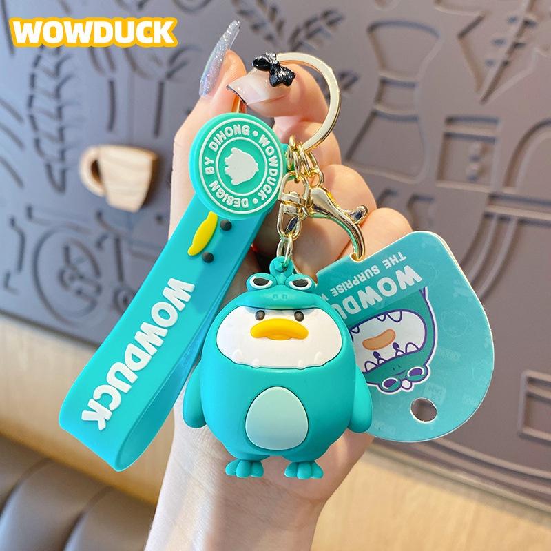 Móc khóa vịt WOWDUCK siêu ngố siêu ngầu CAO CẤP