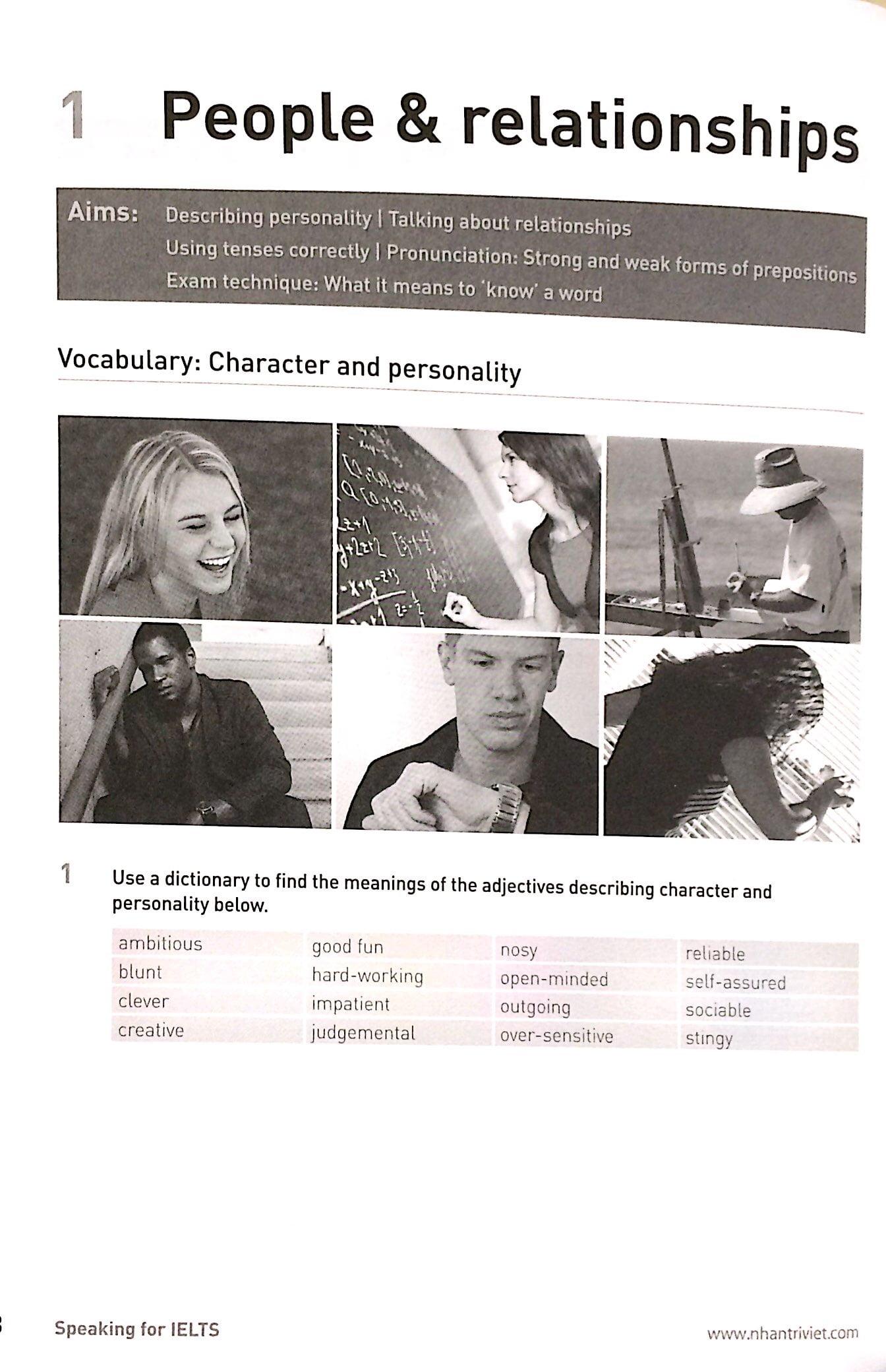 Sách Speaking For IELTS (Kèm CD)