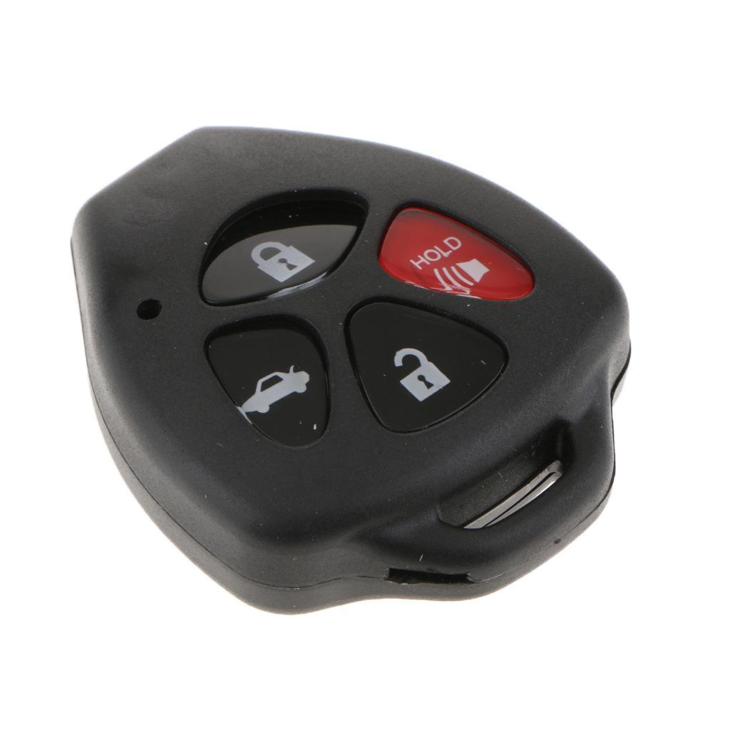 Car 4 Buttons Remote Key Cover Case Shell For
