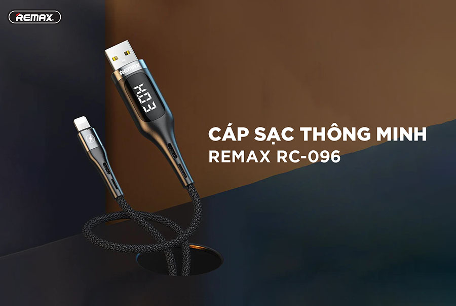 Cáp Sạc Nhanh REMAX RC-096I, Công Suất Sạc 18W - Hàng Chính Hãng