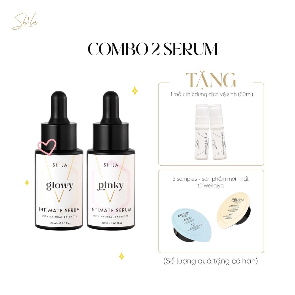 Combo 2 Tinh chất phục hồi Shila
