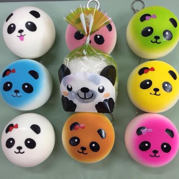 Móc khoá bánh bao Squishy