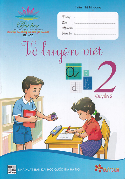 Sách - Vở luyện viết 2 quyển 2