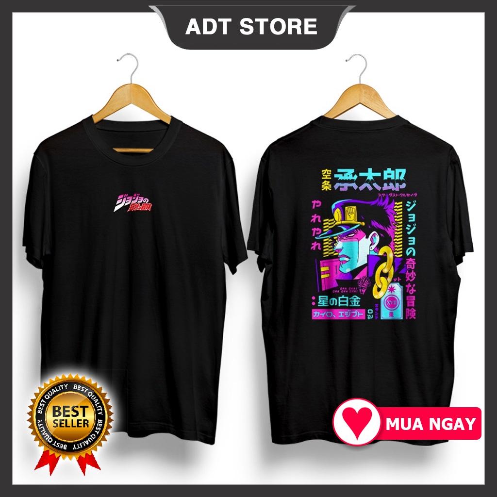 Áo thun in hình Jojo Bizarre Adventure Anime Manga unisex nam nữ độc đẹp