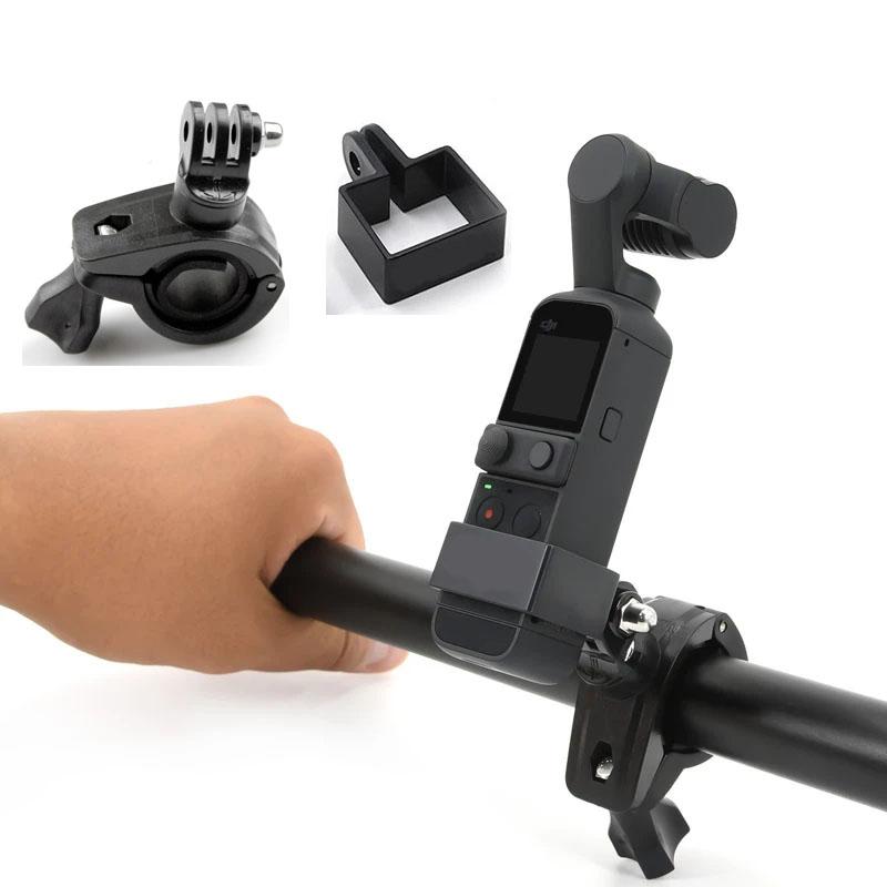 Cho DJI Pocket 2 Camera Xe Đạp Giá Đỡ Xe Đạp Xe Máy Giá Đỡ Tay Cầm Đứng Bộ Cho DJI Osmo Pocket 1 2 Camera Phần
