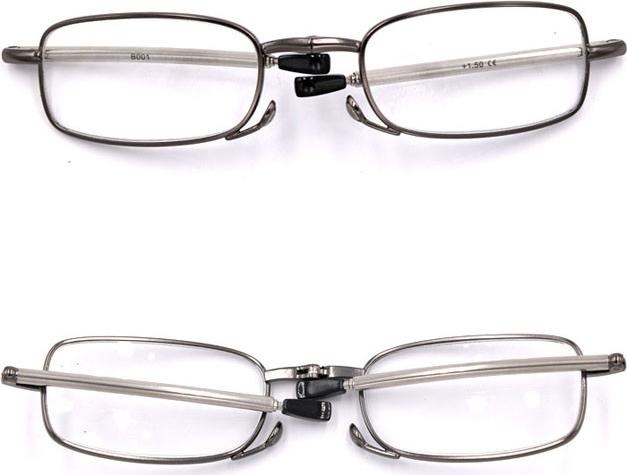 Kính lão gọng xếp 868 màu xám 1 độ_nữ