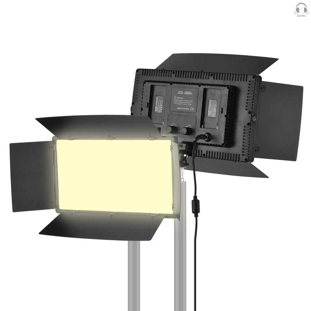 Đèn led livestream studio ,Bảng Đèn LED Andoer 800 Bóng 3200-5600K Có Thể Điều Chỉnh Nhiệt Độ