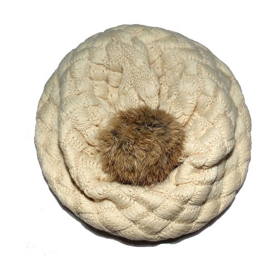 Mũ nồi len dễ thương cho bé gái