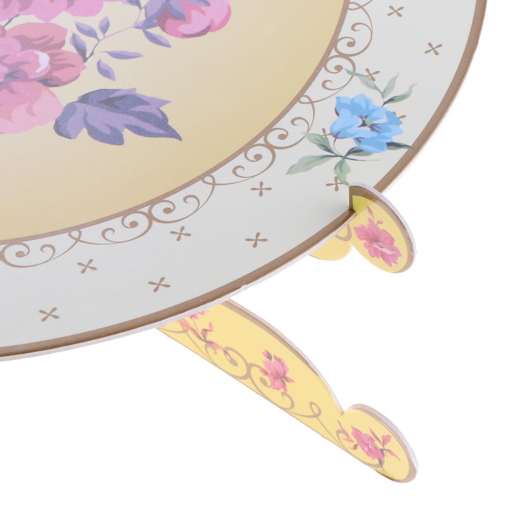 Flower Paper Cake Stand Cupcake Stand Dessert Holder Wedding Party Decor