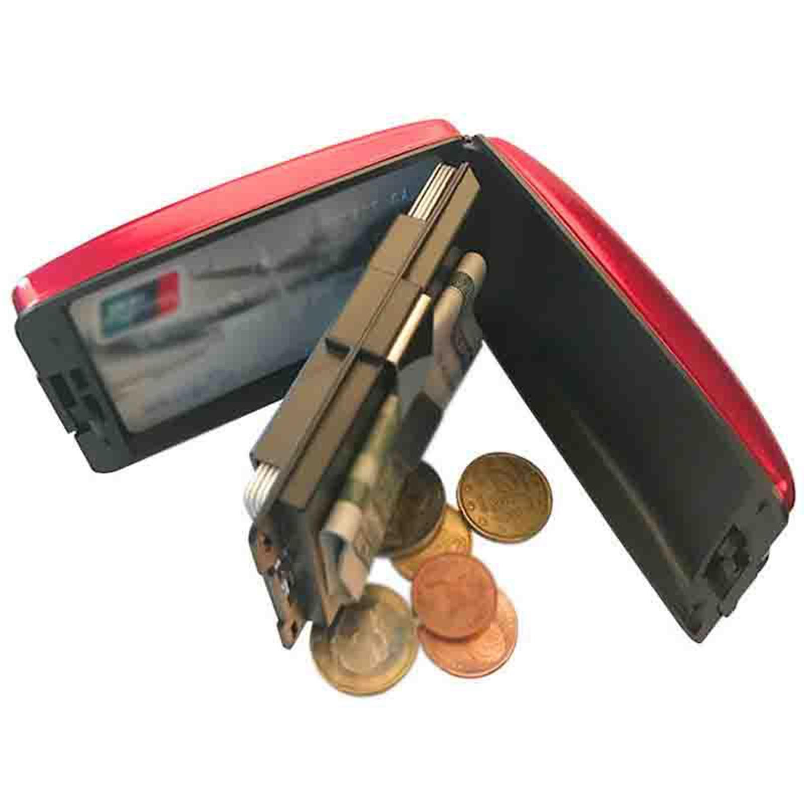 Pocket Card Holder Waterproof Casual Durable Aluminum Wallet Cards Organizer