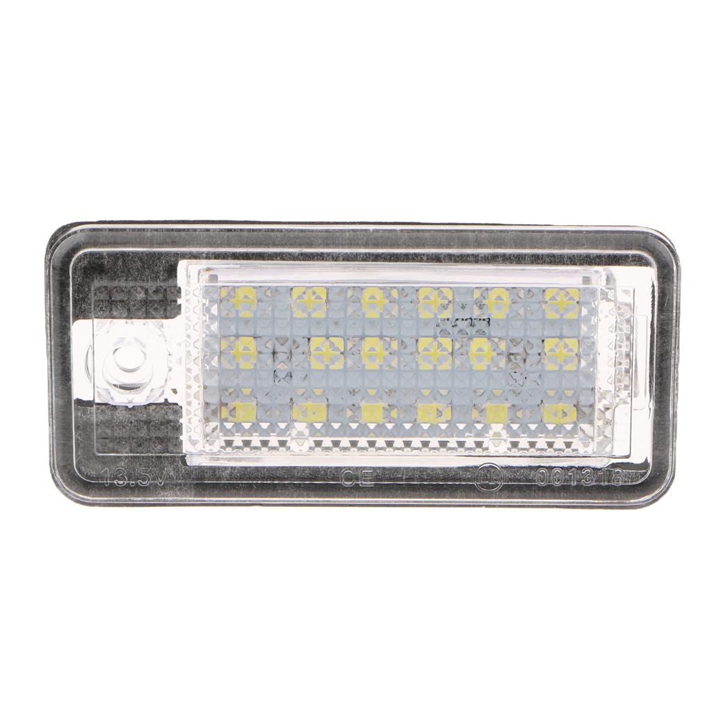 6500K 3.48W 12V License Plate Lights LED for A3 A4 B6 B7 A6 A8 Q7 A5