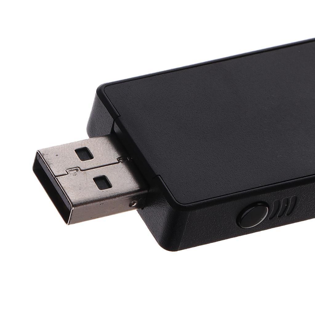 For Microsoft Xbox One Wifi Wireless Adapter Receiver Mini USB for Windows PC - Black