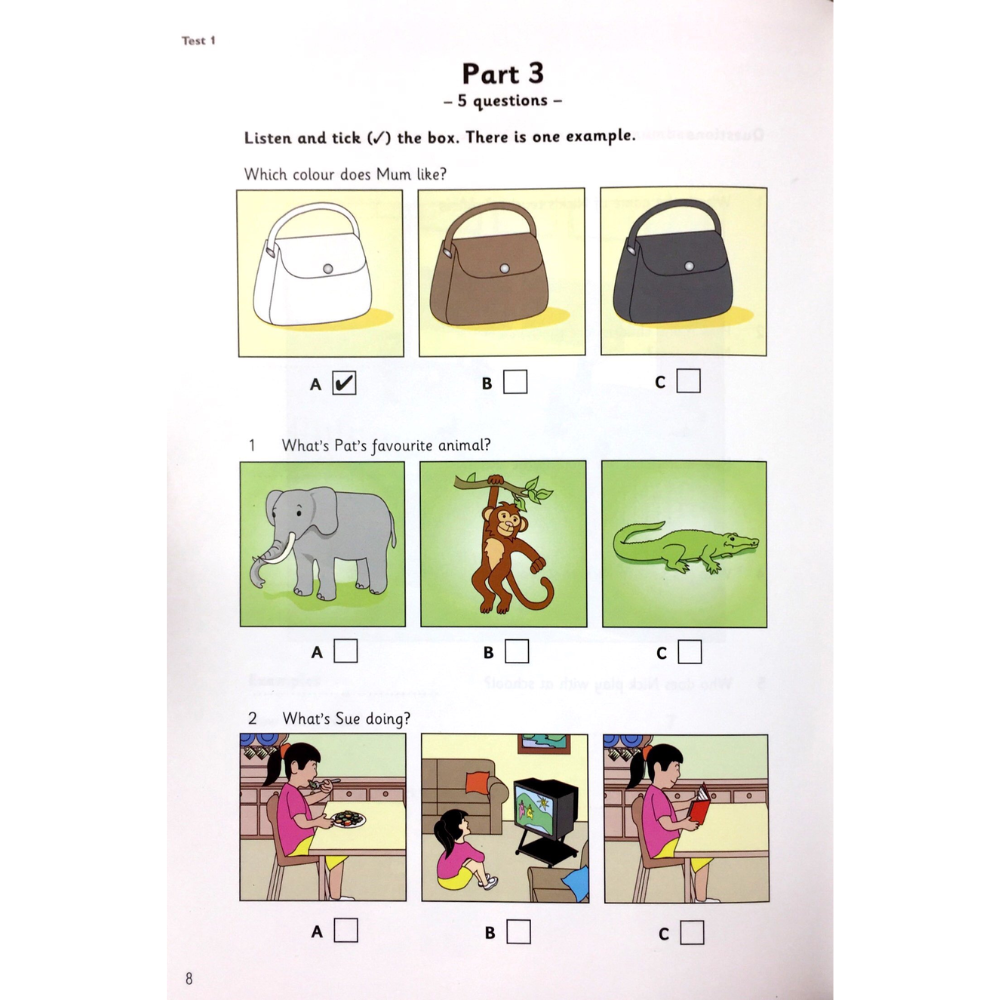 Cambridge Young Learner English Test Starters 8: Student Book