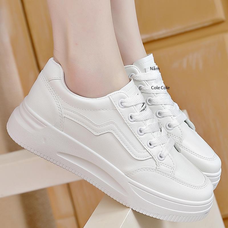 Đảm bảo chất lượng giày nữ khuyến nghị giày thường giày trắng giày vải giày tại chỗ