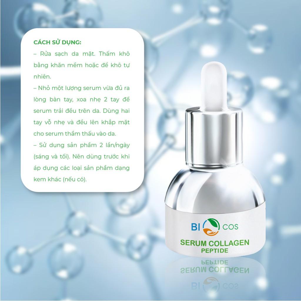 Serum Collagen Peptide 20ml - Mờ Thâm Nám, Lành Sẹo, Tái Tạo Da