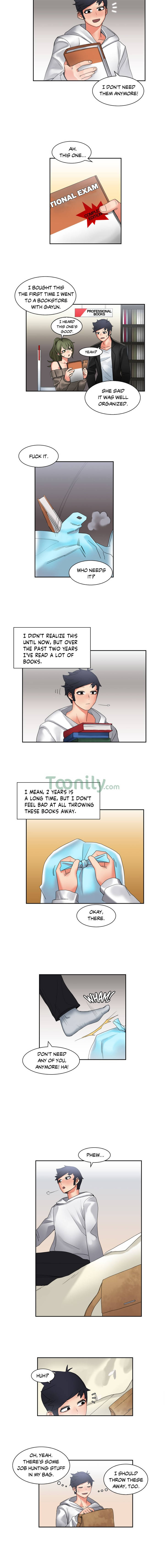 [raw] cô gái đã bị mắc kẹt bên trong bức tường chapter 8 6