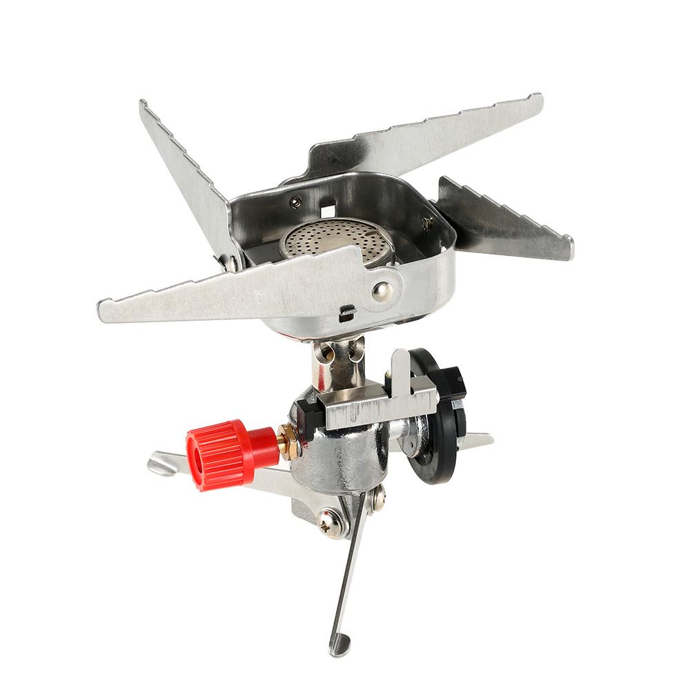 Bếp gas cắm trại di động ngoài trời với hệ thống đánh lửa Piezo