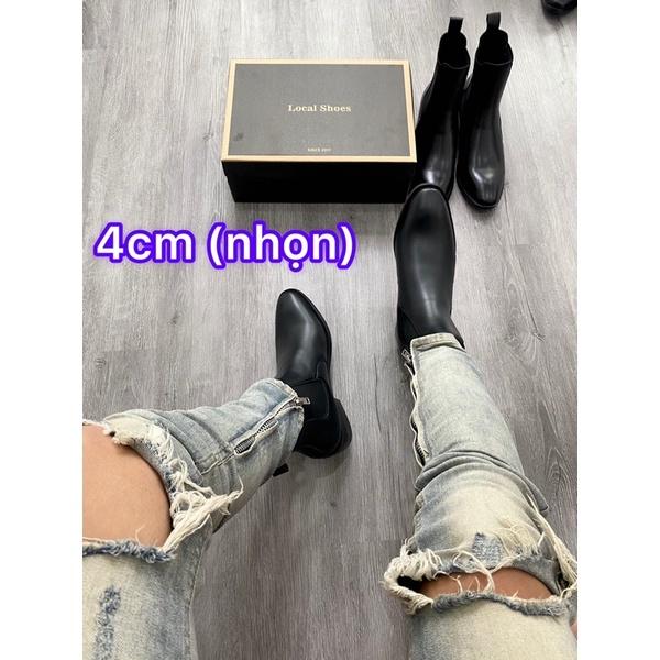 Hàng cao cấp (3 Kiểu Dáng) Chelsea Boots Classic, giày boot nam Local Shoes