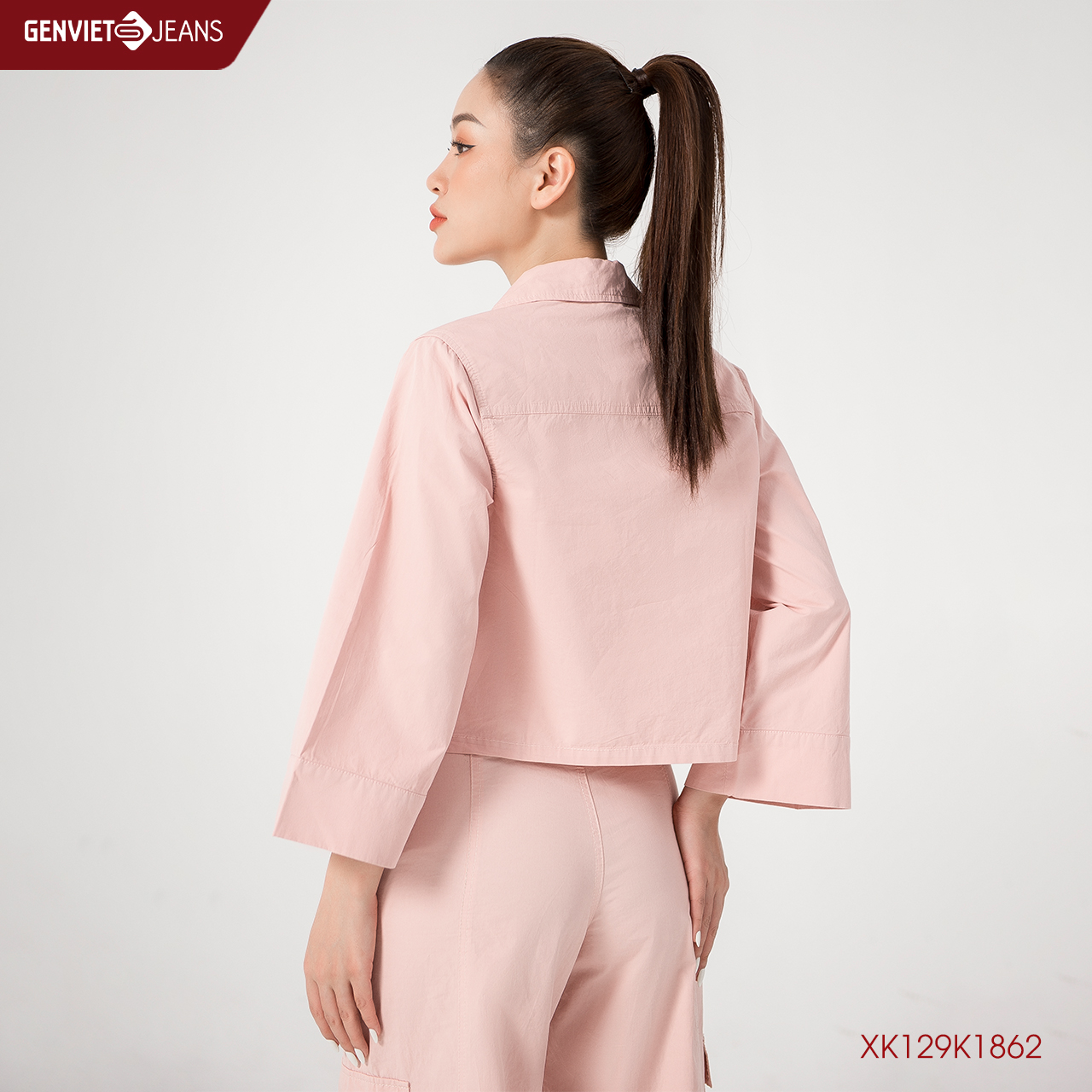 Áo Khoác Kaki Nữ-XK129K1862-GENVIET