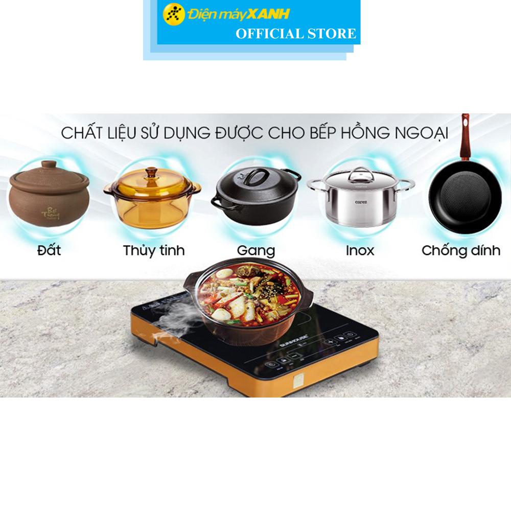 Bếp hồng ngoại Sunhouse SHD 6015(EMC) - Hàng Chính Hãng