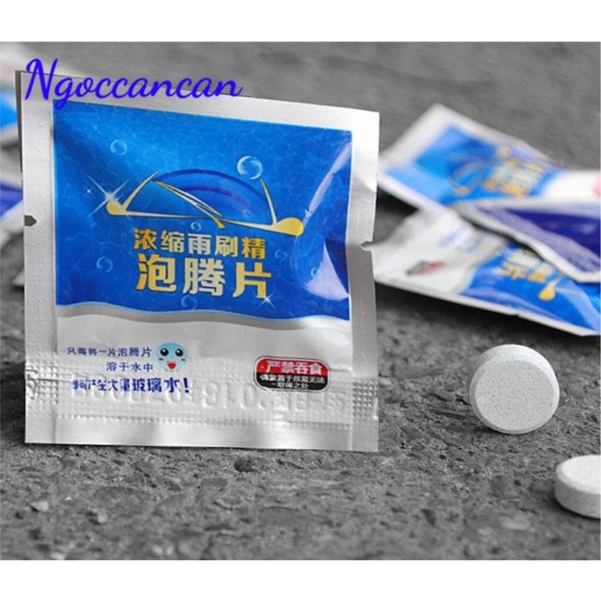 Viên sủi rửa kính ô tô 1 viên pha 4 lít nước siêu sạch