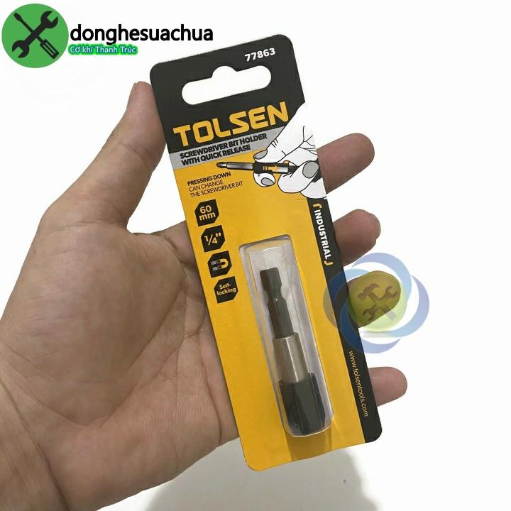 Đầu nối mũi vít Tolsen 77863 đầu gài