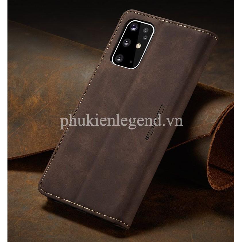 Bao da bò thật dạng ví chính hãng Caseme dành cho SamSung Galaxy S20 FE - hàng nhập khẩu