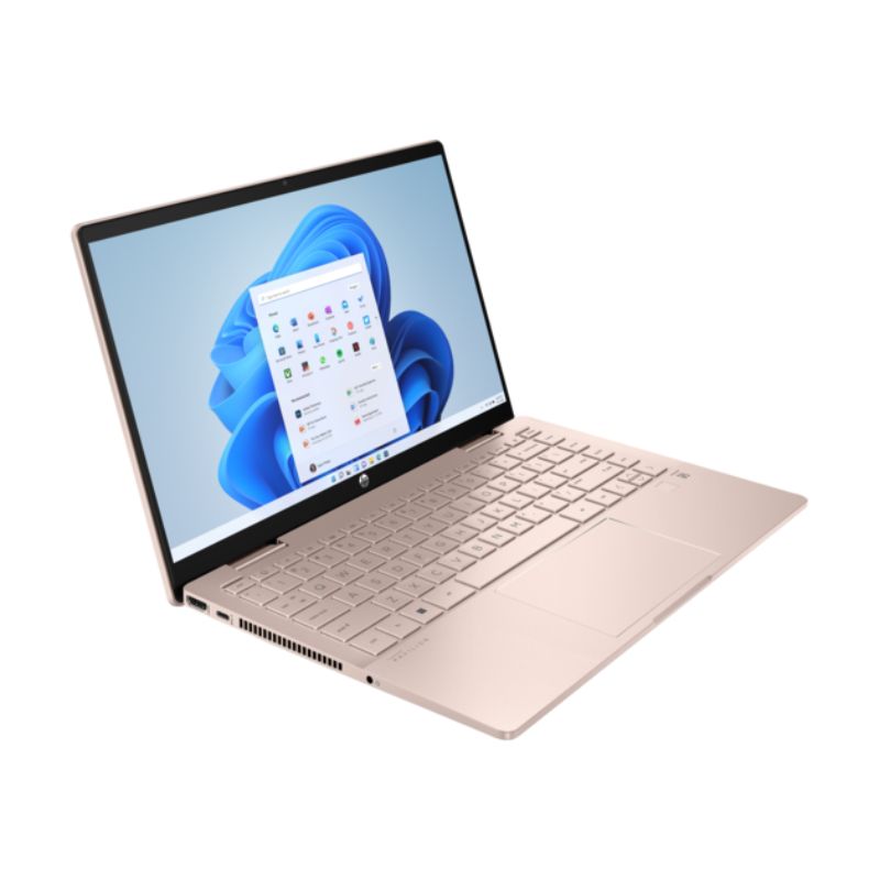 Laptop HP Pavilion X360 14-ek1049TU | Vàng | Intel Core i5-1335U | RAM 16GB | 512GB SSD | Intel Iris Xe Graphics | 14 inch FHD | Pen | FP | WL+BT | 3 Cell | Win 11 SL | 1Yr