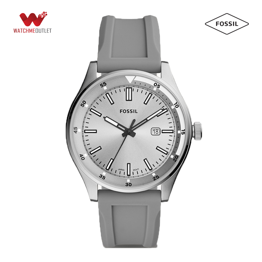 Đồng hồ Nam Fossil dây silicone 44mm - FS5536