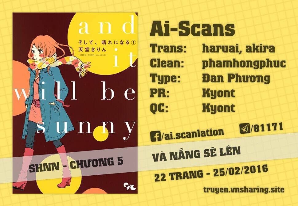 soshite, hare ni naru chapter 5 1