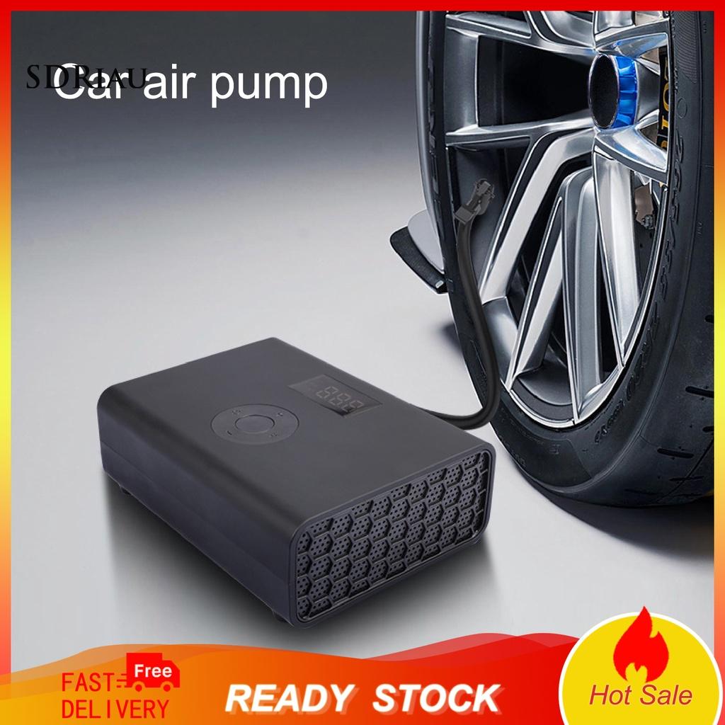 *QCDZ* Portable Car Air Pump Electric Automatic Tire Inflator Air Compressor Pump for Vehicles