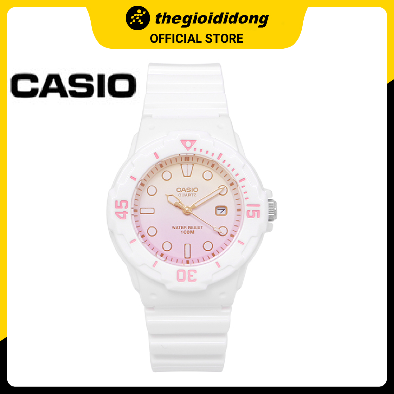 Đồng hồ nữ dây nhựa Casio LRW-200H-4E2VDR