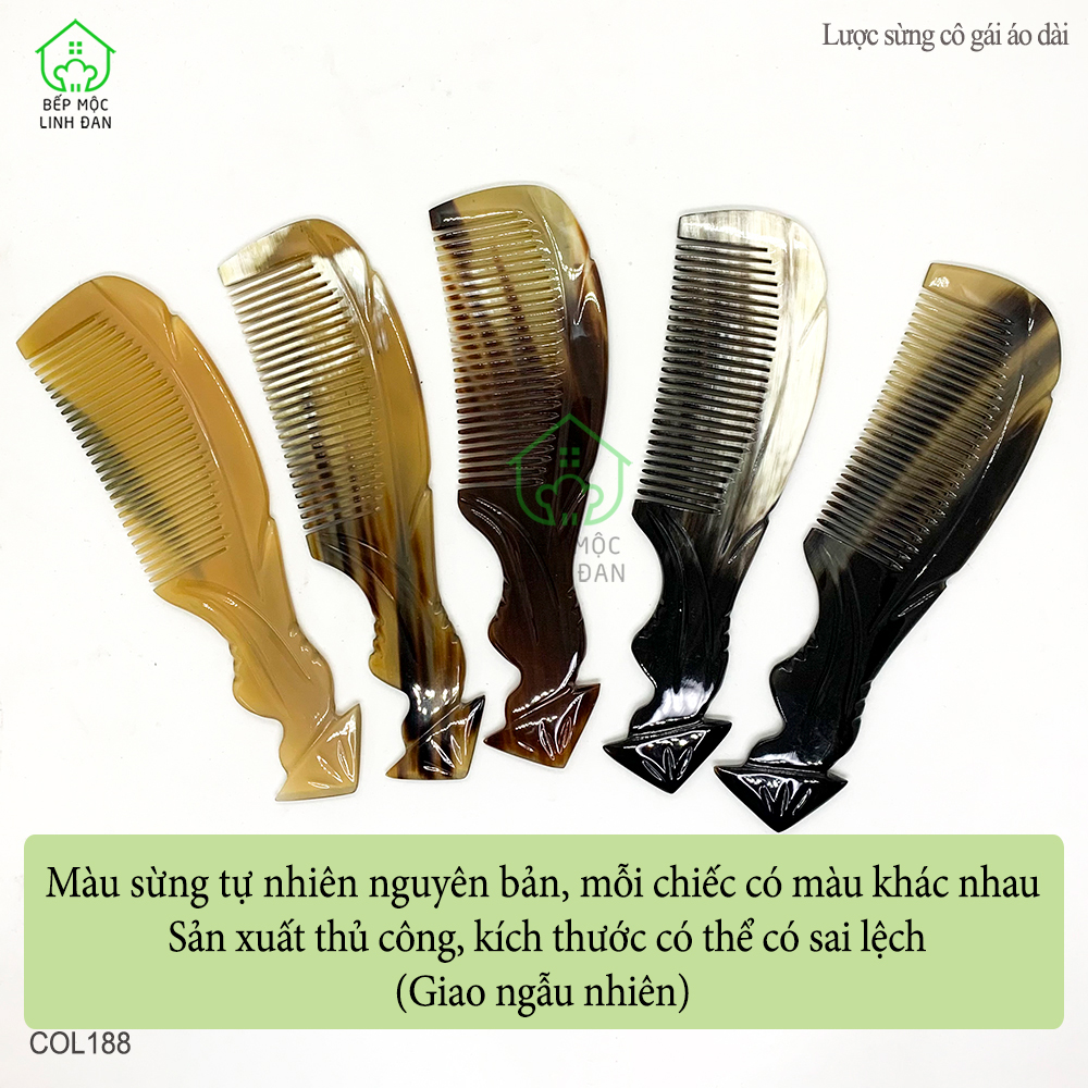 Lược Sừng Cô Gái Áo Dài Quà Tặng Đầy Ý Nghĩa