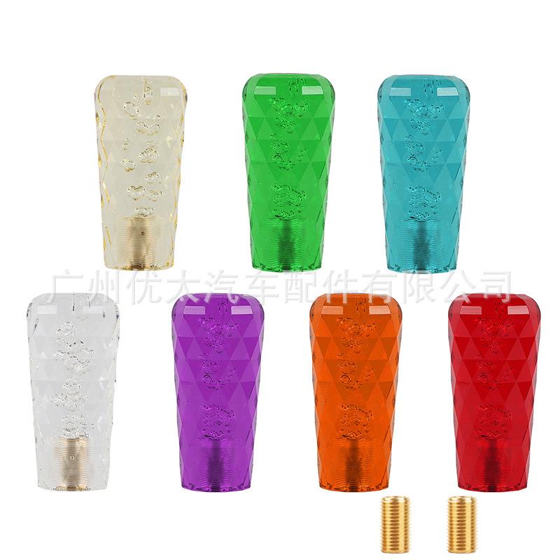 Đầu cần số thủ công được sửa đổi thuận lợi nhất đầu cần số mô hình kim cương nông đầu cần số pha lê đầu cần số đầu cần số