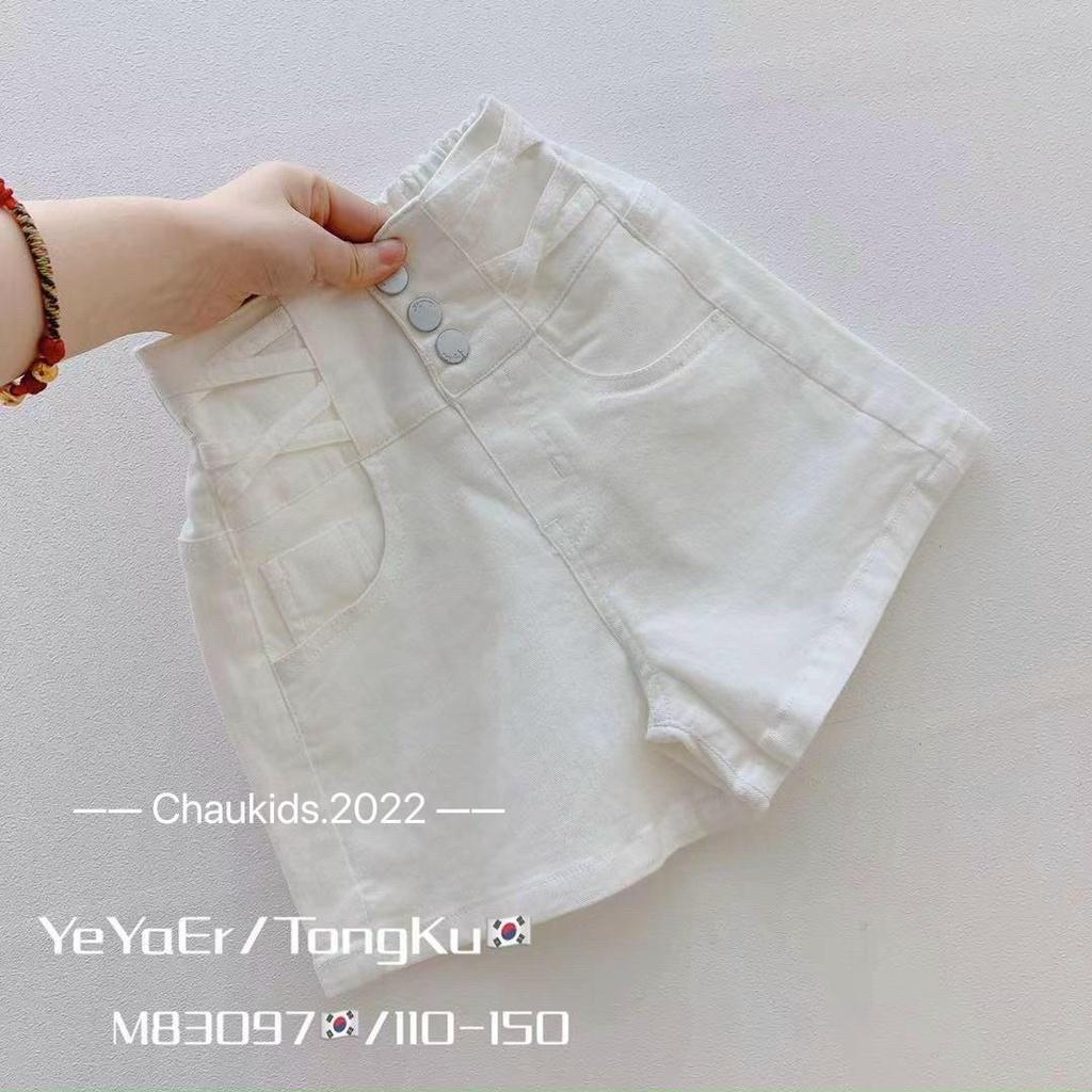 quần short bé gái, quần jeans, quần màu đen, quần màu trắng