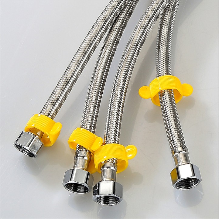 Dây cấp nước Inox 304 dùng được cho đường ống nước nóng dài 40cm