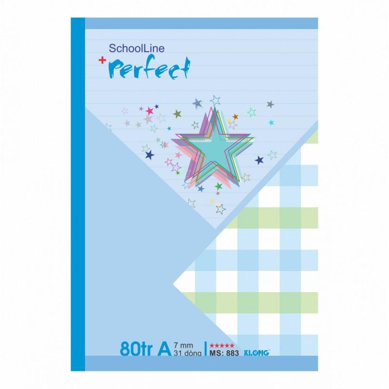 Vở kẻ ngang Perfect KLONG B5 80 trang 70/92; MS: 883
