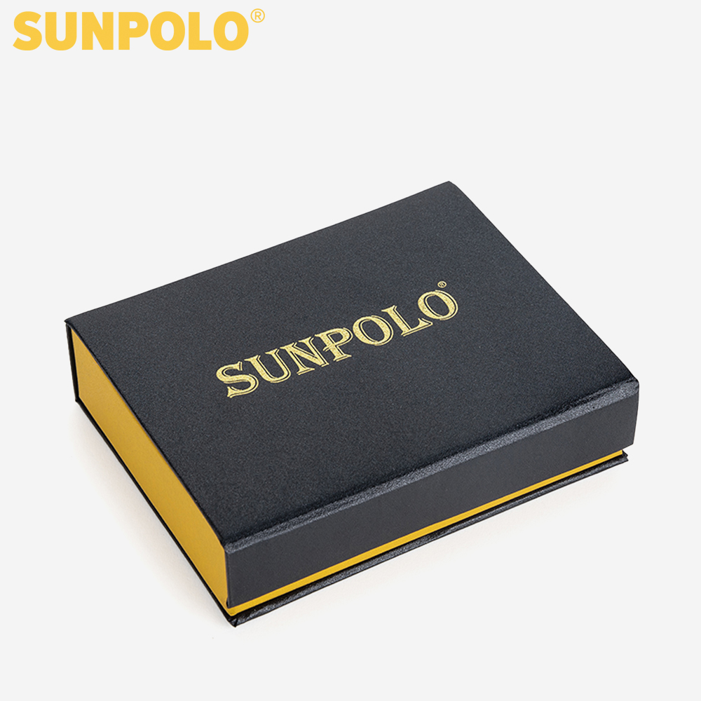 Ví Nam, Bóp Nam Da Bò SUNPOLO WSCT54