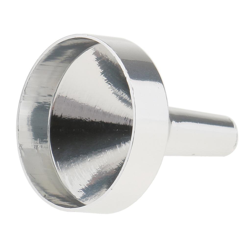 2-Tiers Wood Essential Oils Display Rack Stand Holder +12 Mini Metal Funnel