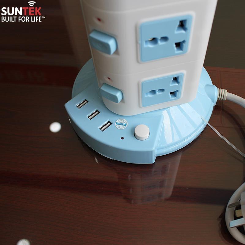 Ổ cắm điện đa năng 5 tầng 20 chân cắm điện, 3 cổng USB